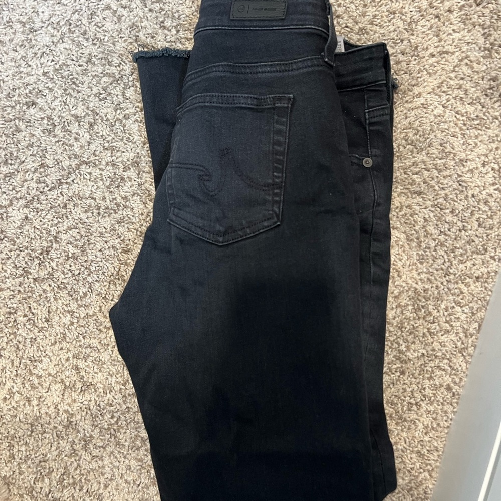 AG Adriano Goldschmied Dark Ankle Jeans